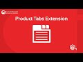 Product Tabs Magento 2 Extension