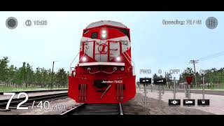 Trainz Simulator 3 INDIANA RAILROAD SD9043 MAC review.👍🎺
