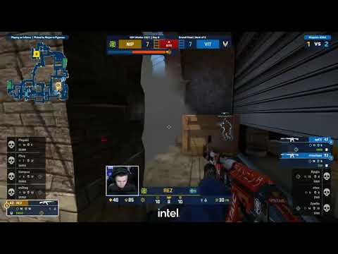 Rez's juicy 1v2 | NIP Vs Vitality | IEM Winter 2021 Finals