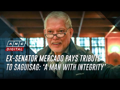 Ex-senator Mercado pays tribute to Saguisag: ‘A man with integrity’