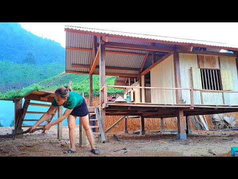 TIMELAPSE: START to FINISH 140 Days Building Wooden House, BUILD LOG CABIN In The Forest - Farm Life