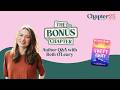Q&A with Beth O’Leary - Chapter 25 Book Club's The Bonus Chapter