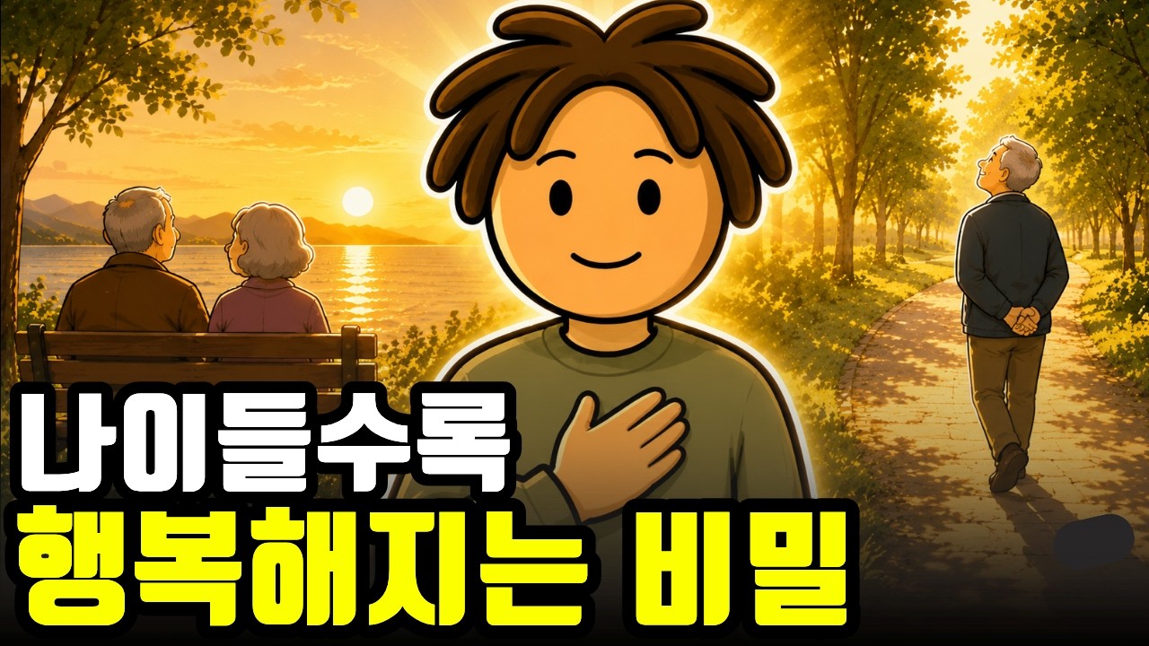 똑같이 나이 들어도 유독 행복해 보이는 사람들의 1가지 비결