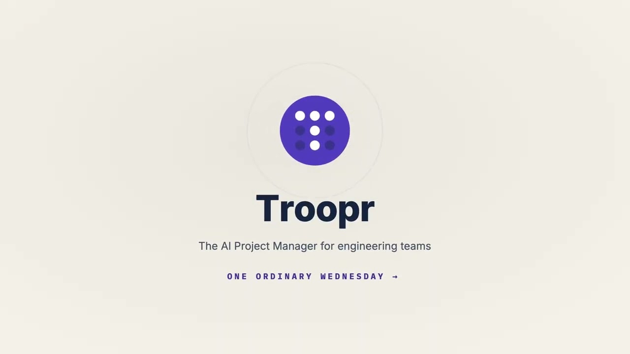 Troopr: AI Scrum Master for Engineering Teams