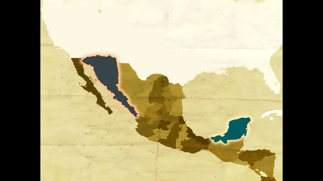 México al término de la guerra de independencia.
