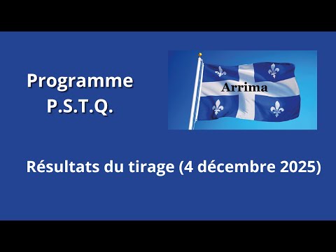 PSTQ : Résultats du tirage ⚜️ Langage algérien 🇩🇿