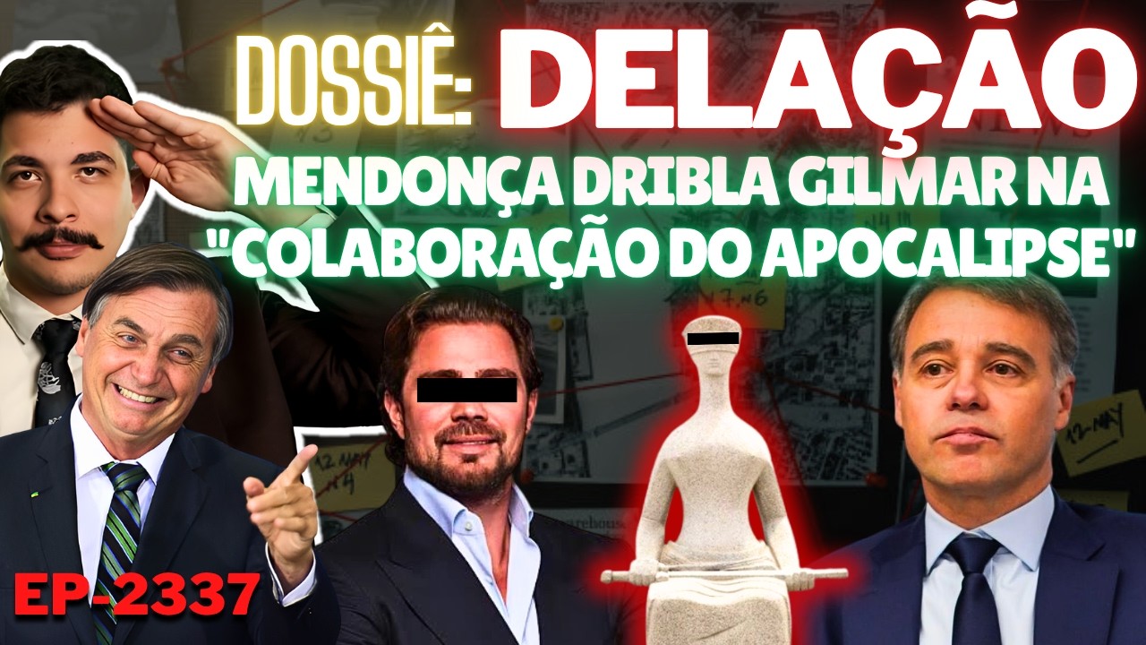 Dossiê: DELAÇÃO - Paquito VAI Falar e MENDONÇA Dribla GILMAR na "Colaboração do Apocalipse".