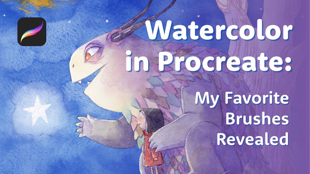 Watercolor in Procreate: My Favorite Brushes Revealed