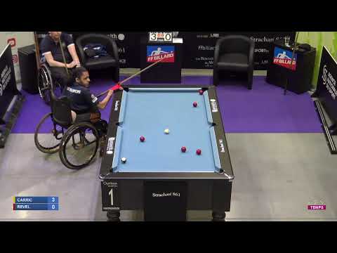 21/22 - Championnat de France de billard : HANDI BILLARD - FINALE