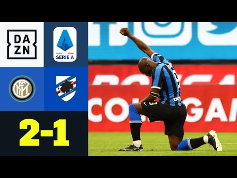 Starke erste Halbzeit reicht Inter zum Sieg: Inter Mailand - Sampdoria 2:1 | Serie A | DAZN