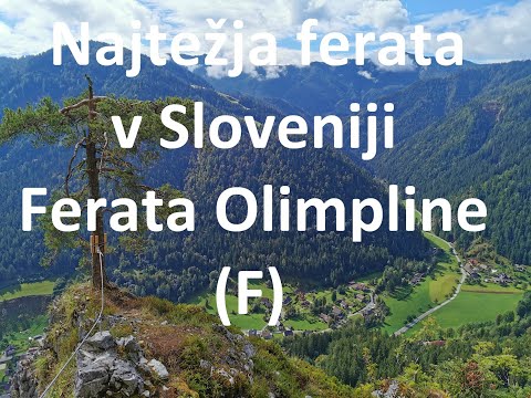 Najtežja ferata v Sloveniji! Ferata Olimpline (F) 10.9.2022 #gopro10 #ferrata #gopro #viaferrata