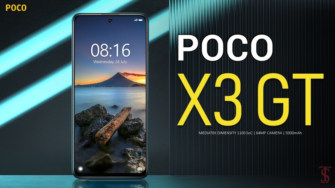 Poco X3 GT Price, Official Look, Design, Camera, Specifications, 8GB RAM, Features, and Sale Details