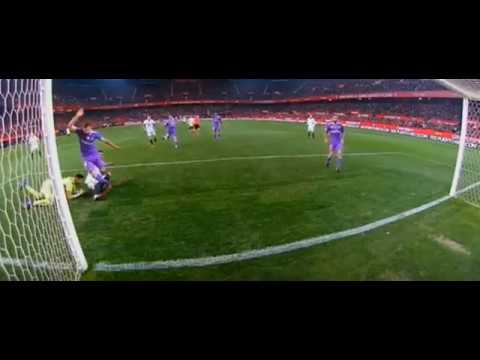 Iborra Goal - Sevilla vs Real Madrid 3-3  12/01/2017 HD