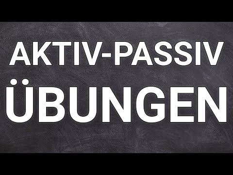 Active Passive German Exercise!