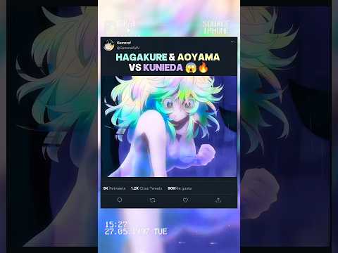 HAGAKURE & AOYAMA vs KUNIEDA 😱✨ | MHA Final Season #myheroacademia #edit #amv #anime