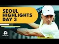 Shapovalov Plays; Hyeon Chung Makes Comeback | Seoul 2022 Day 2 Highlights