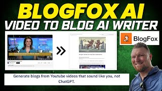 BlogFox AIレビュー：YouTube動画をブログ記事に素早く変換
