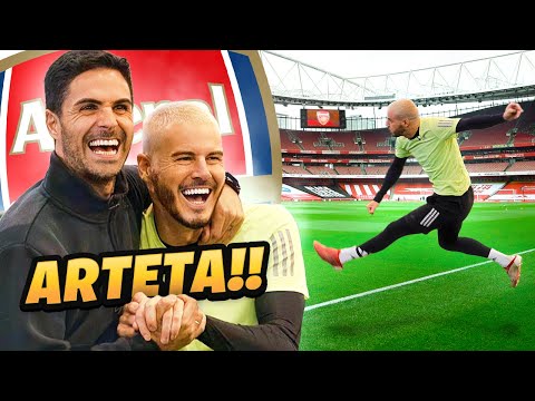 ARTETA GAVE ME A TRIAL! SIGNING FOR ARSENAL?! 😳🔴