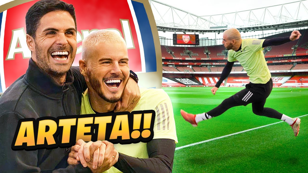 ARTETA GAVE F2Freestylers A TRIAL!