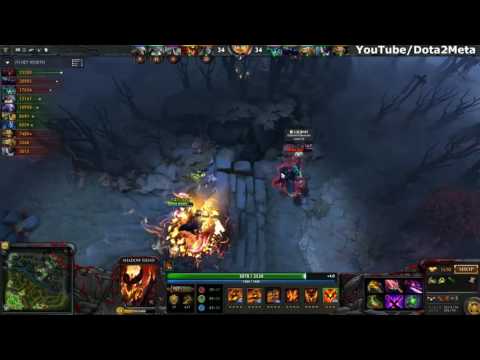Shadow Fiend: YaphetS 7600 MMR Butterfly And Bloodthorn Build SF God Dota 2