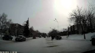 preview picture of video 'Первый снег в Гяндже.AVI'