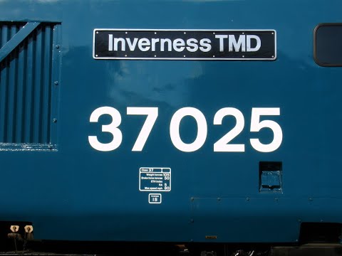 Class 37025 restoration and return to traffic