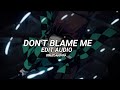 Don T Blame Me Sped Up Taylor Swift Edit Audio