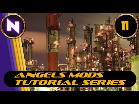 Factorio 0.16 - Angels Mods Tutorial Lets Play #11 ANGELS BASIC SMELTING