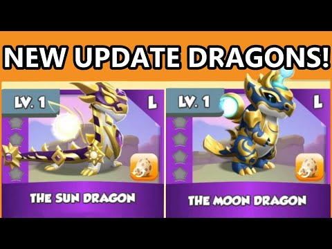 NEW UPDATE RELEASED! THE MOON & THE SUN Dragons + Daily Rewards Changed! - DML #1572