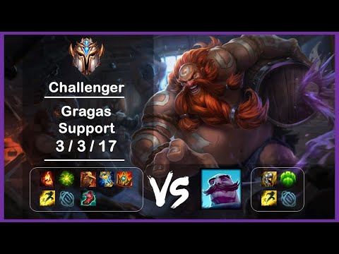 KR Challenger Replays Support Gragas vs Braum Ep.3804