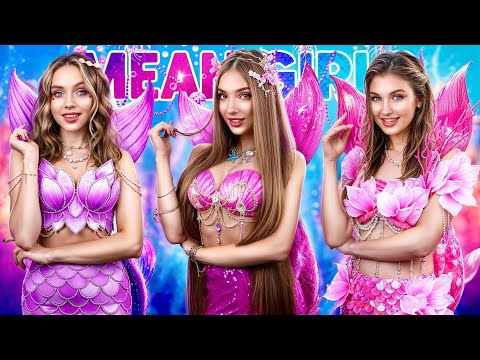 Gemene Meisjes Werden Zeemeerminnen! Zeemeerminnen Makeover Naar Populariteit