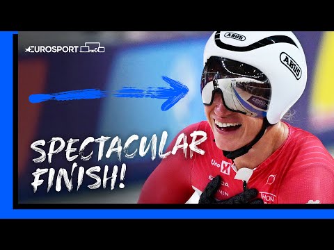 Anita Yvonne Stenberg takes Women’s Scratch Race 10km gold | 2022 European Championships | Eurosport