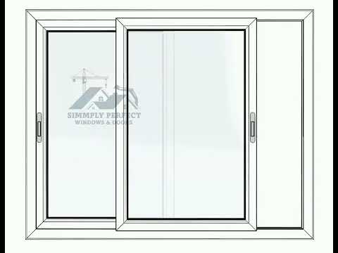 Sliding Window- 62 Series- 2 Track, 2 Glass Panel