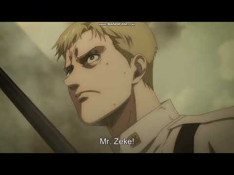 Zeke Screams | Eldians Turn into Titans| Colt dies | Full Scene HD | Attack on Titan S4 Episode 19
