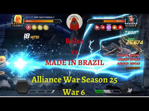 Alliance War Season 25 War 6: Rolx2 vs. MADE IN BRAZIL
