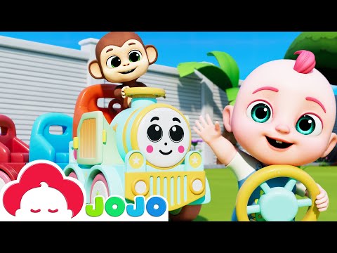 Toot Toot Train Song | Train Choo Choo Song for Kids | Baby JoJo Nursery Rhymes & Kids Songs