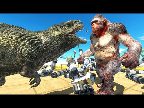 Goro the Giant ESCAPES Prison - Animal Revolt Battle Simulator