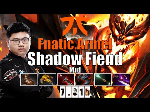 Shadow Fiend Mid | Fnatic.Armel | 7.31B NEW SHADOW FIEND IMBA 16 KILLS | 7.31b Gameplay Highlights