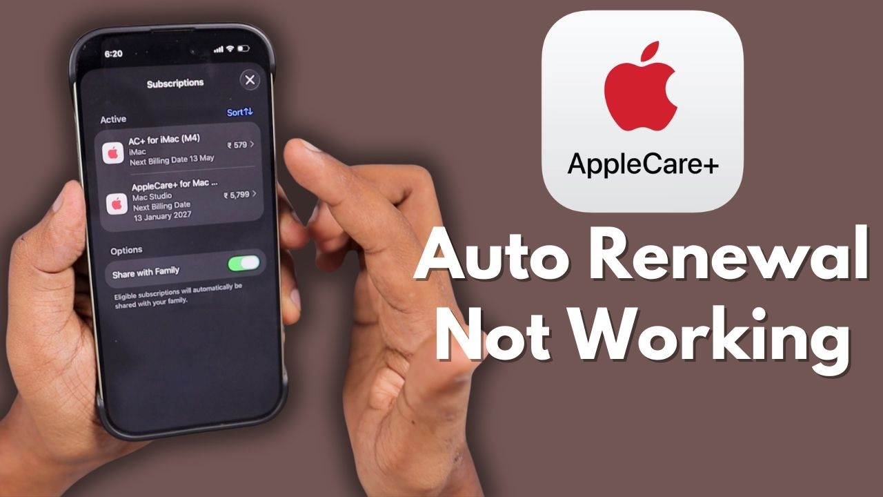 Applecare Plus Auto Renewal NOT WORKING | Try This!