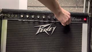 Video thumbnail for I try and get a clean sound out of a Peavey Classic VT. by googaboogaloo