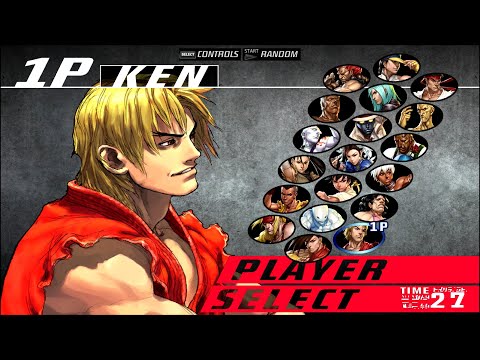 Street Fighter III: 3rd Strike Online Edition - Ken Arcade Mode - RPCS3 Gameplay (No commentary)