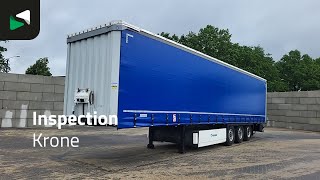 Semiremorcă cu prelată cortina Krone SD Lift Axle Palletkist Anti Vandalism Sliding Roof de vânzare - Imagine 4 | Autoline MD Semiremorcă cu prelată cortina Krone SD Lift Axle Palletkist Anti Vandalism Sliding Roof | Imagine 4 - Autoline