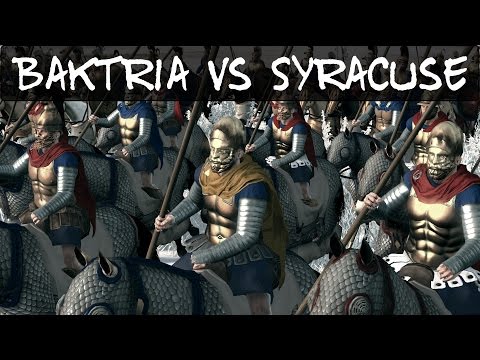 Total War Rome 2 Online Battle 110 Baktria vs Syracuse