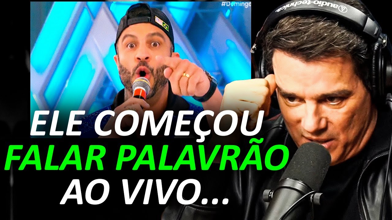 PORTIOLLI DESABAFA sobre BAMBAM no DOMINGO LEGAL