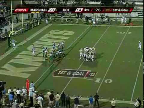UCF vs Marshall 2009 Last 2 Mins - Part 2