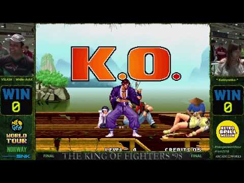 WhiteAshX vs Kurinyanko - KOF '98 Neo Geo World Tour Season 1 Norway Stop Grand Final