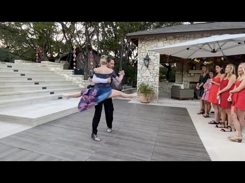 Passionate Argentine Tango - Moonlit Tango - Bachelorette Party - Lindsey & Ricardo with Tim Bond