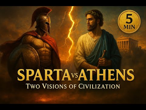 Sparta vs Athens — Two Visions of Civilization | 5-Minute History