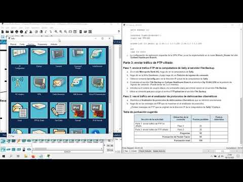 4.3.3.4 Packet Tracer - Configuring VPN Tunnel Mode