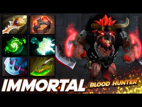 Bloodseeker Immortal Hunter Warrior - Dota 2 Pro Gameplay [Watch & Learn]